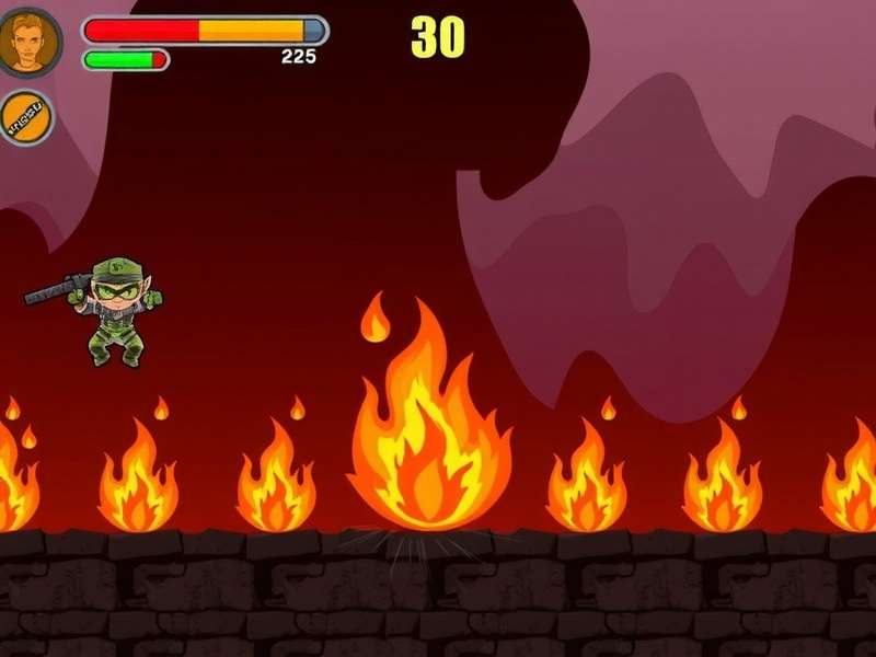 Flame Destroyer Game Screenshot