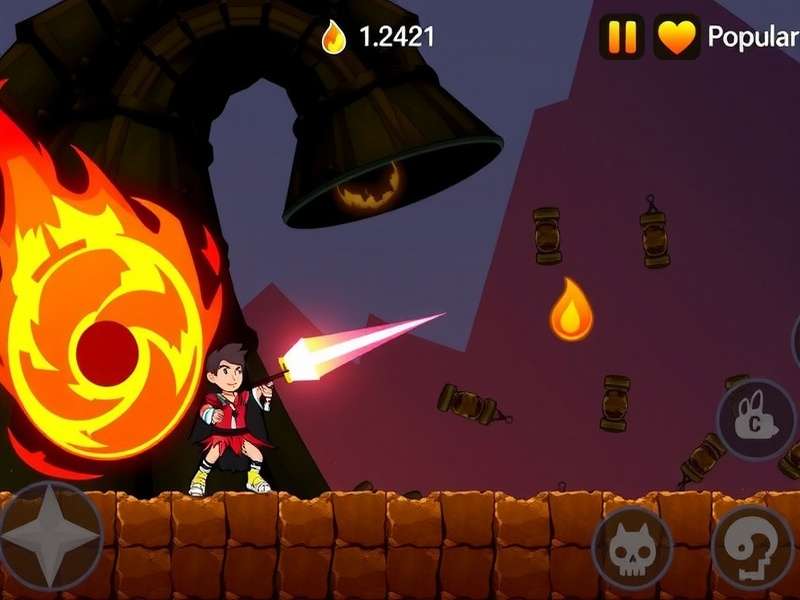 Flame Destroyer Gameplay Action